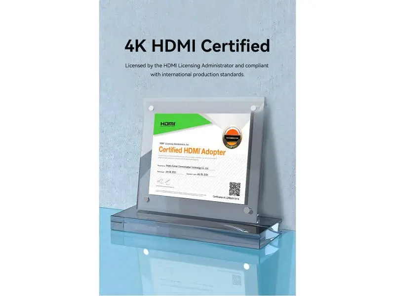 Кабель Vention HDMI to HDMI V2.0 5m Black (ALMBJ) - фото 2