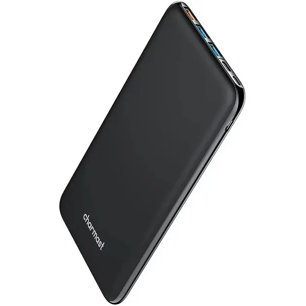 Зовнішній акумулятор Charmast W2002P 26800mAh 20W чорний - фото 2