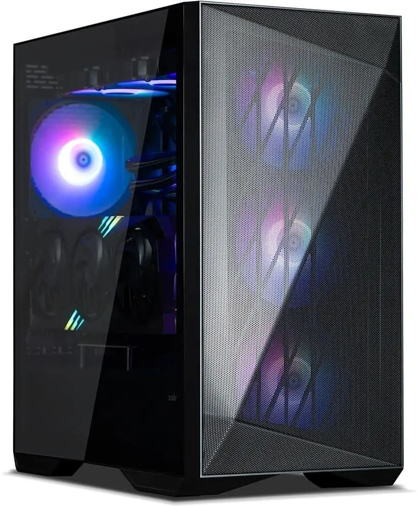 Корпус Zalman Z9 Iceberg MS Tempered Glass без БЖ Black (Z9ICEBERGMSBLACK) Без БП - фото 2
