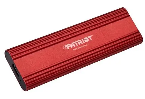 Зовнішній накопичувач SSD, 2Tb, Transporter Lite, Red Patriot teh0028568 - фото 4