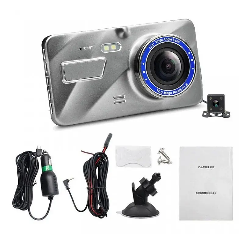 Автомобільний відеореєстратор DVR A-11TP (2 камери) Full HD - фото 6