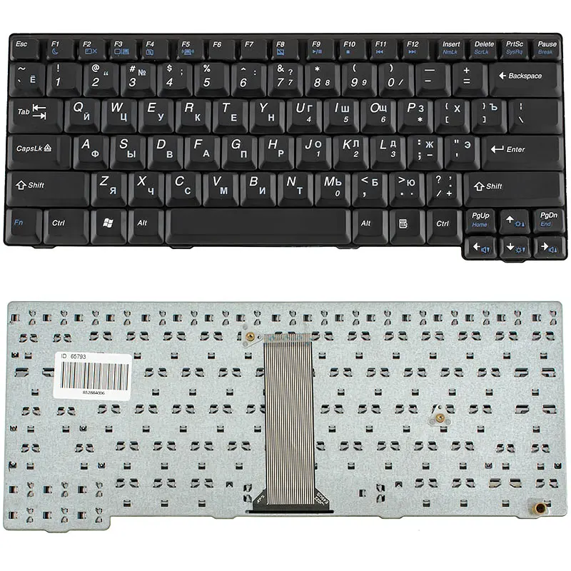 Клавіатура для ноутбука LENOVO (IdeaPad: E4430), rus, black - фото 2