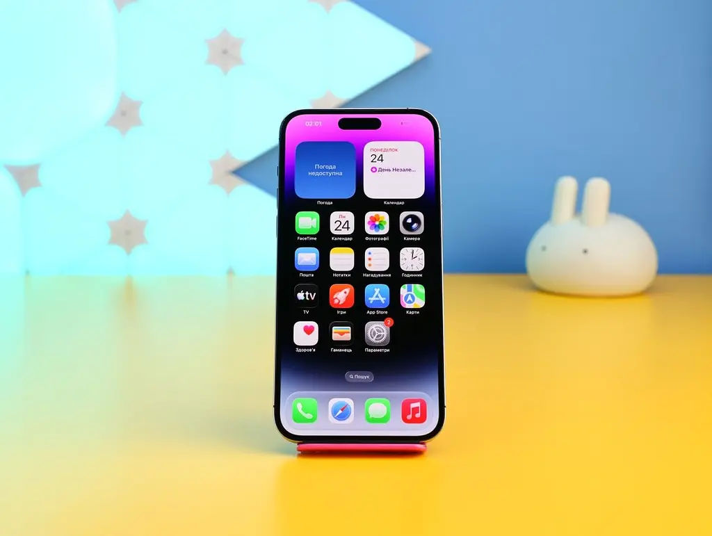 Смартфон Apple iPhone 14 Pro Max 512 ГБ eSIM темно-фіолетовий (MQ913) б/в [174891] - фото 2