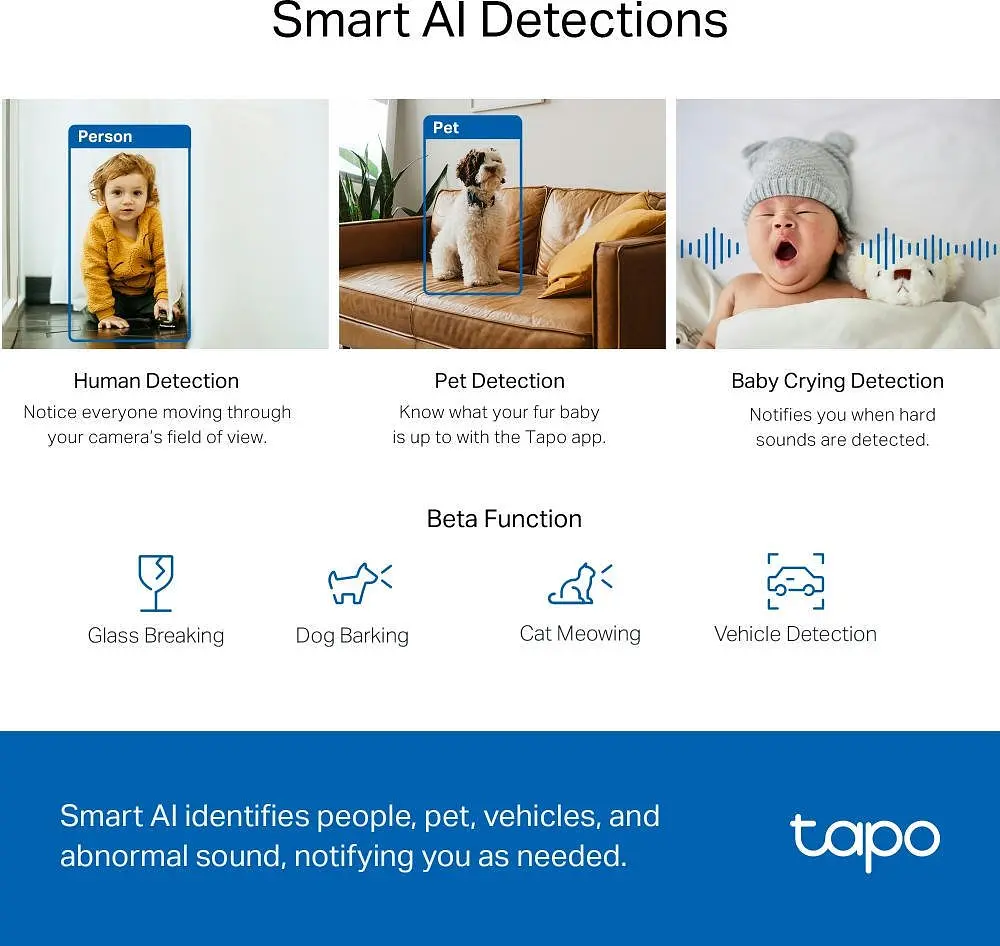 IP-камера Tapo C220 4MP N300 microSD motion detection TP-Link teh0016037 - фото 9