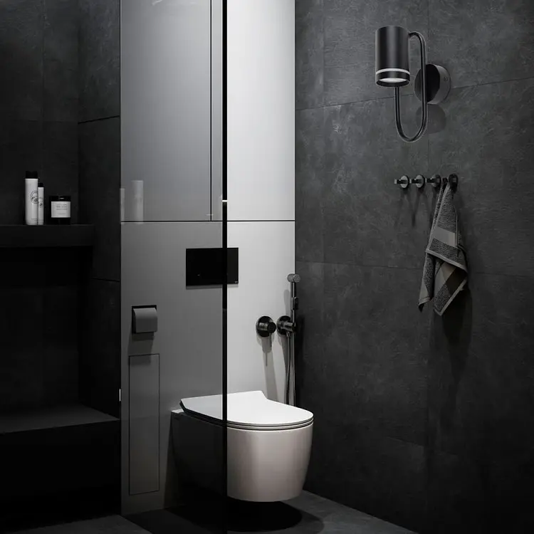 Накладний поворотний світильник Feron ML380 під лампу чорний (40244) - фото 3