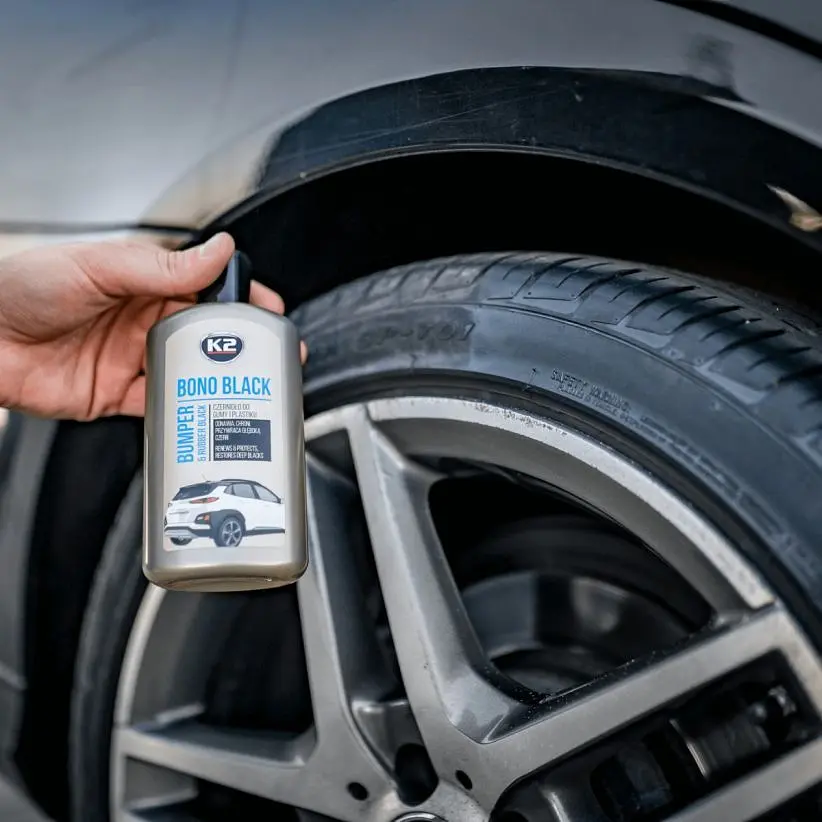 Средство по уходу за шинами и черными бамперами K2 Bono Black 250 мл (K030) - фото 6