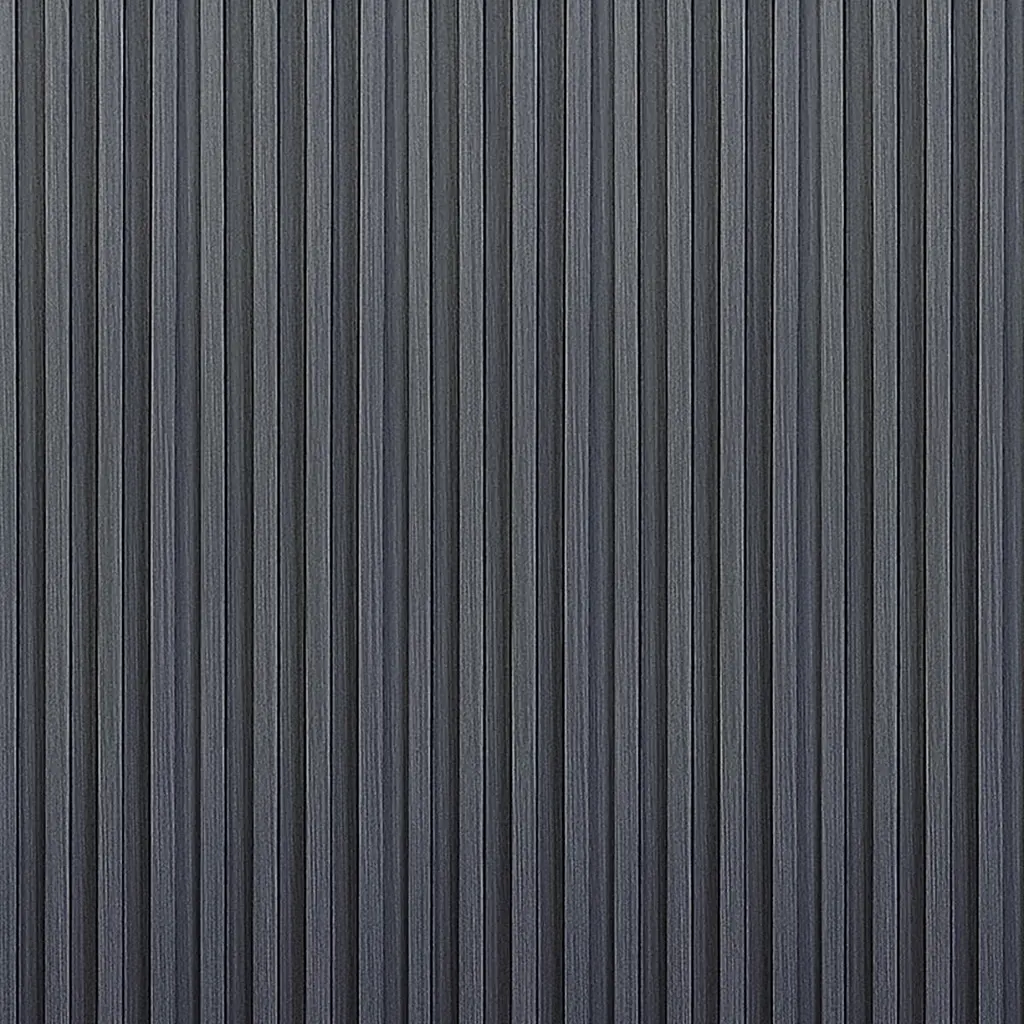 Декоративна стінова рейка Sticker Wall 160x23x3000мм (D) SW-00001529 Темно-сіра - фото 6