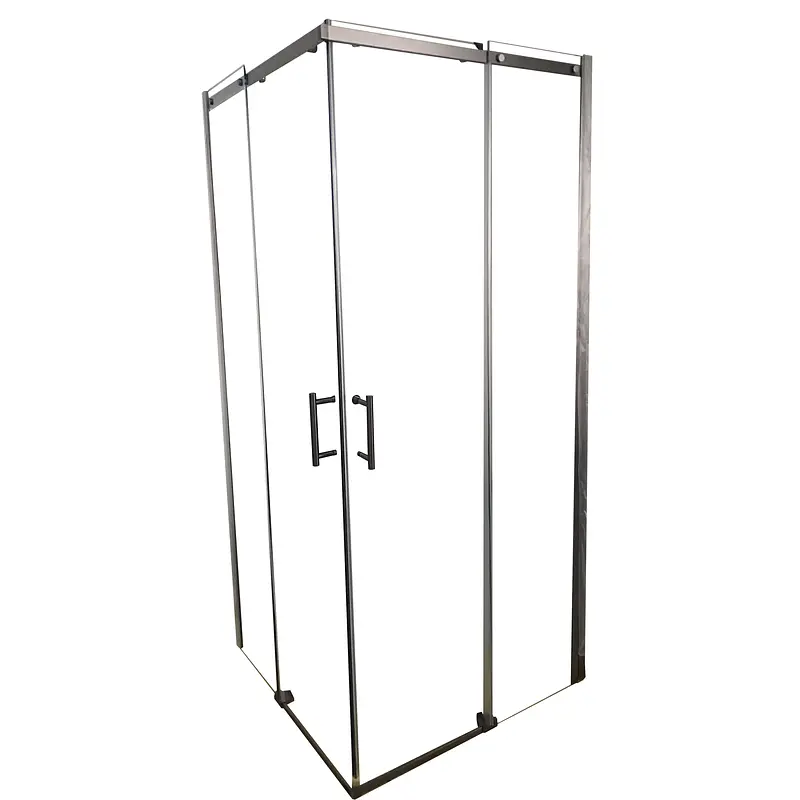 Душова кабіна без піддону Koer SR SC03-90x90x200-TR-07 прозоре скло Easy Clean 6 мм, graphite KR5359, Універсальна, прозорий, графіт - фото 9
