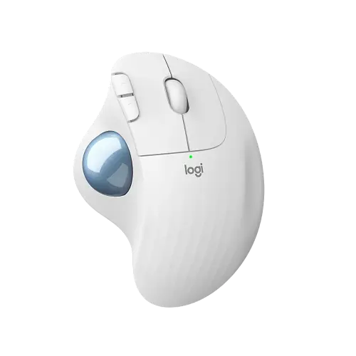 Миша бездротова Logitech Trackball Ergo M575 Off White (910-006438) - фото 1