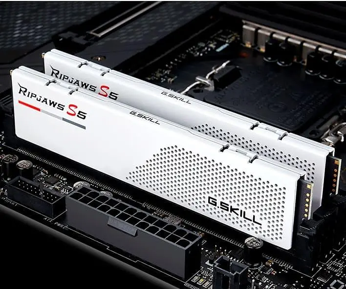 Модуль пам'яті G.Skill DDR5 96GB (2x48) Ripjaws S5 5200Mhz White XMP (F5-5200J4040A48GX2-RS5W) - фото 3