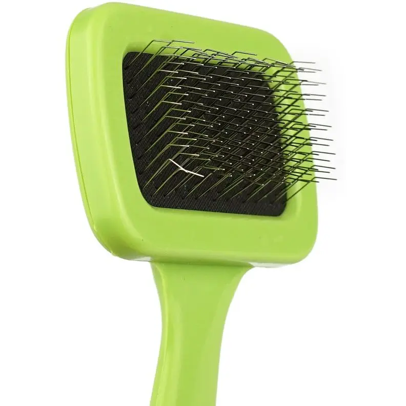 Щітка-пуходерка для собак і котів Bronzedog 13.5х6 см - фото 3