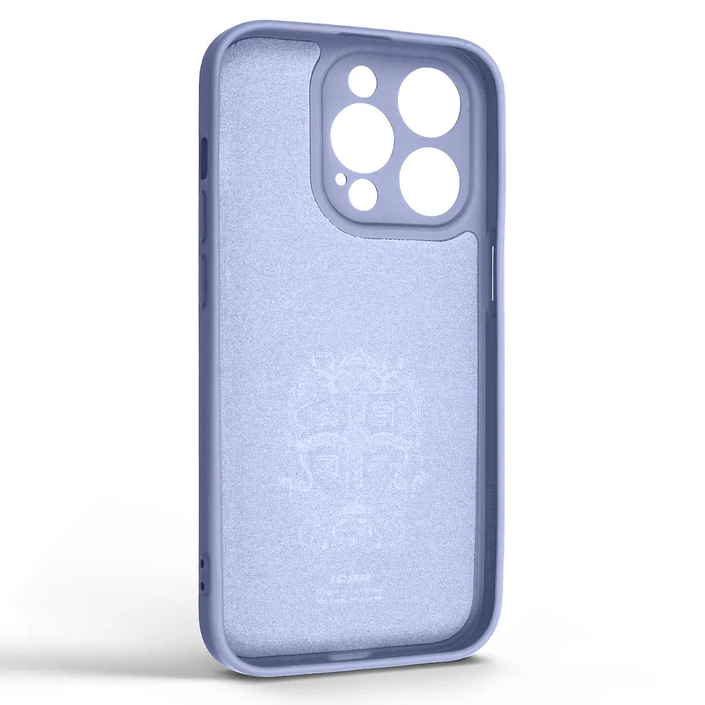 Силиконовый чехол для Apple iPhone 14 Pro, Icon Ring, фиолетовый, панель-накладка, с кольцом-подставкой на 360°, противоударный, возможность использования магнитных держателей, ArmorStandart (ARM68715) - фото 2