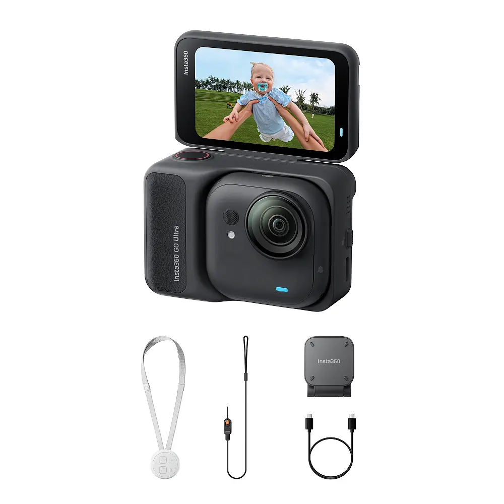 Екшн-камера Insta360 GO Ultra Standard Edition (Midnight Black) - фото 3