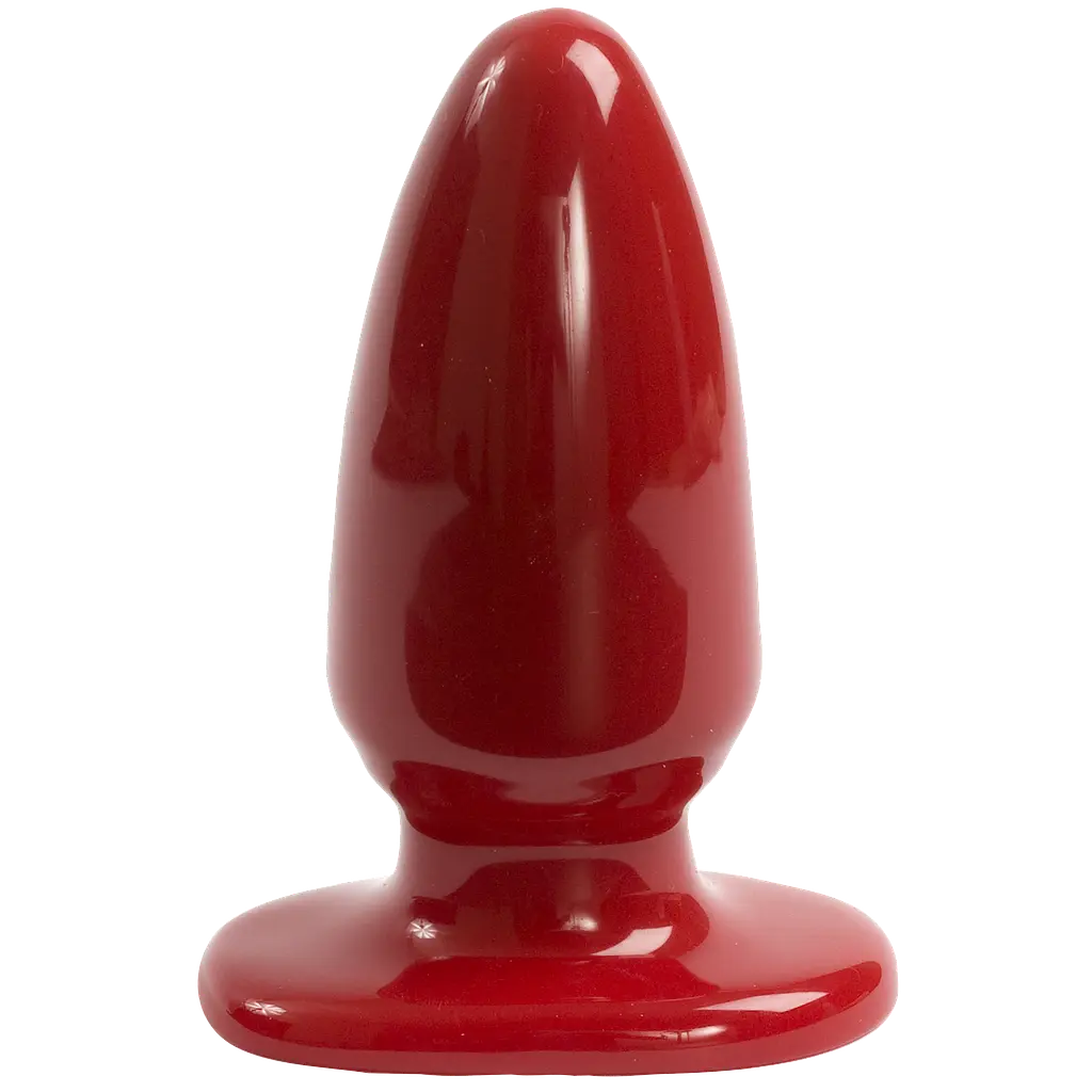 Анальна пробка Doc Johnson Red Boy - Large 5 Inch, 13.5х5.5 см, червоний - фото 3