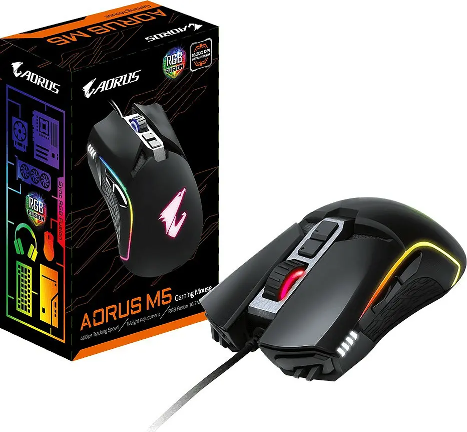 Миша комп'ютерна Gigabyte Aorus M5 - фото 7