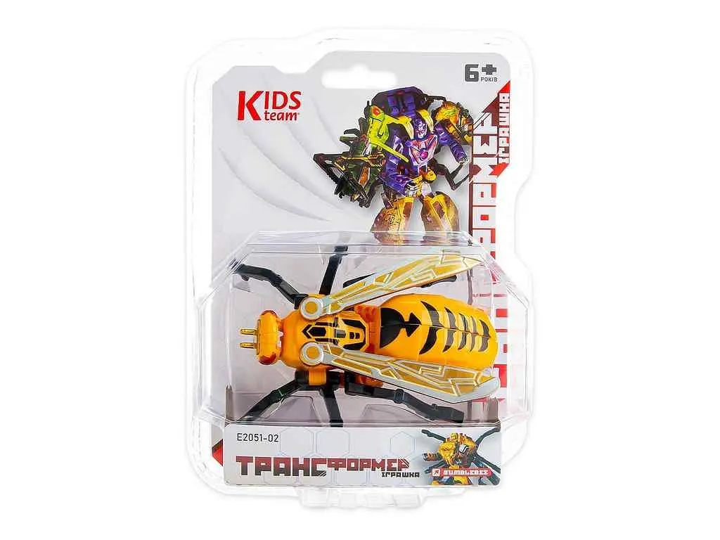 Трансформер KIDS TEAM TRANSFORMERS "Bumblebee" E2051-02 - фото 3