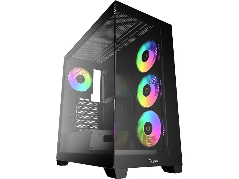 Корпус OCYPUS Gamma C72 ARGB Black (GAMMA-C72-BKD400XX-GL)