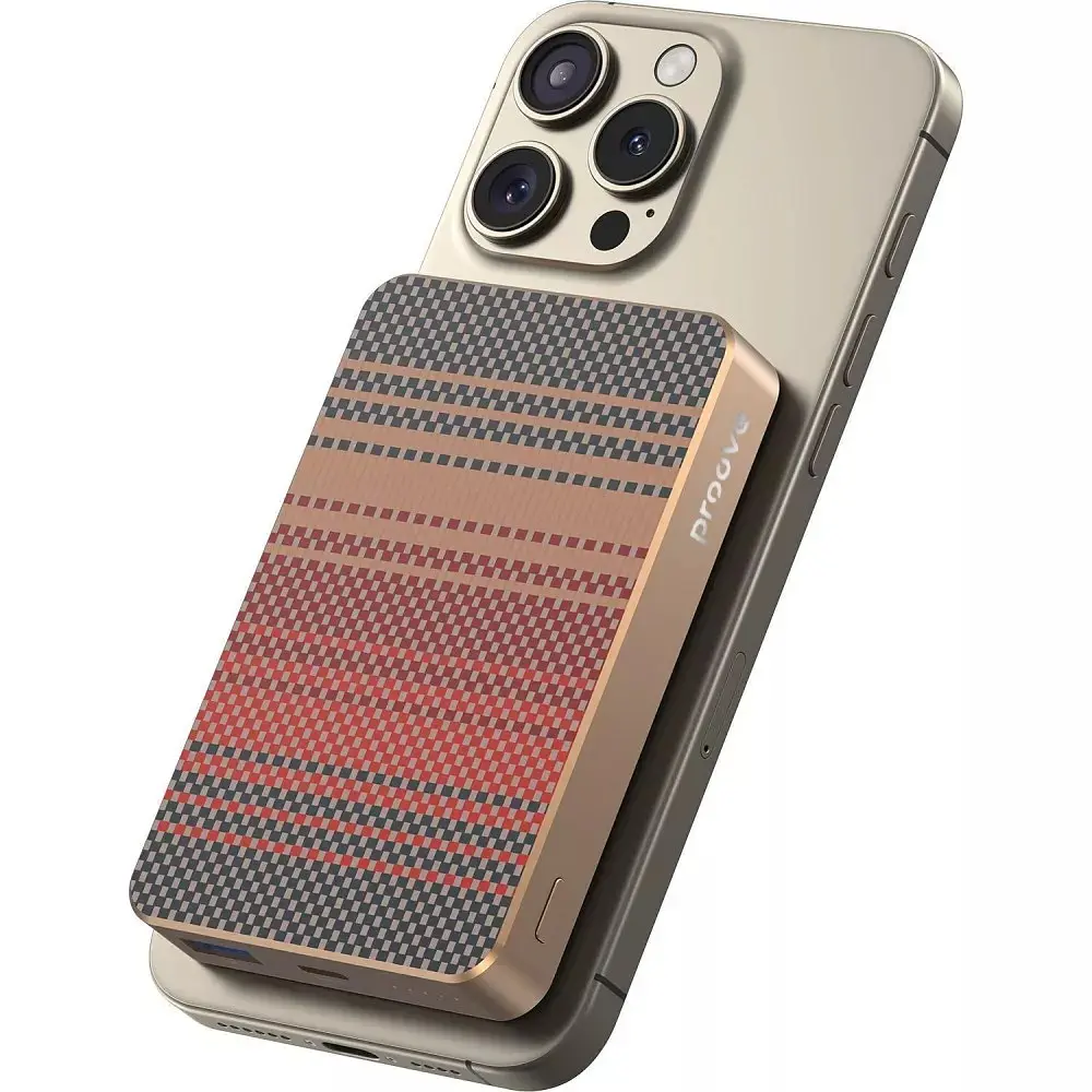 Універсальна мобільна батарея Proove Carbon Slim 22.5W 10000mAh Glowrise (PBCS22110052) - фото 4