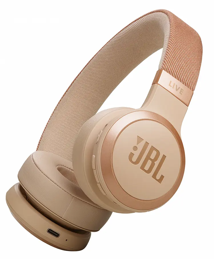 Навушники бездротові JBL LIVE 670NC Sandstone (JBLLIVE670NCSAT) (6947701)