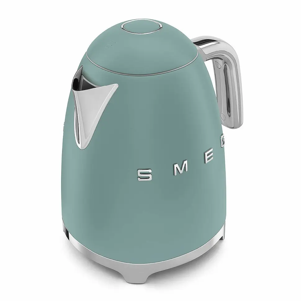 Чайник электрический Smeg (KLF03EGMEU) Retro Style 50's - 1,7л - изумрудно-зеленый матовый, Смарагдово-зелений матовий - фото 4