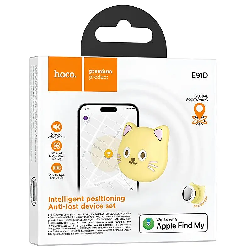Трекер Hoco E91D Tiger Kitty 230 mAh Biege - фото 4