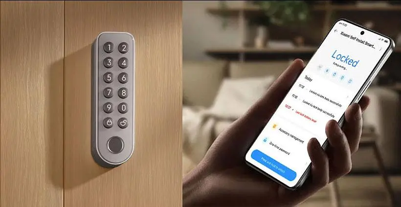 Розумний замок Xiaomi Smart Lock (із клавіатурою) версія EU BHR07XDGL - фото 9