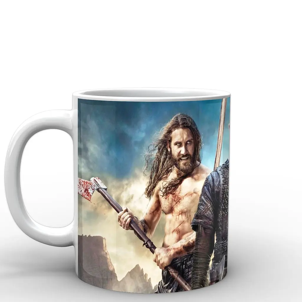 Кухоль GeekLand Вікінги Vikings Ролло, Рагнат, Лагерта VK.02.001 330 мл білий - фото 2
