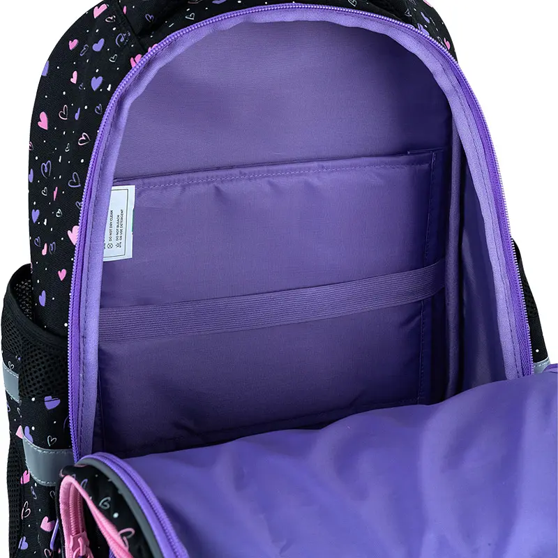 Рюкзак GoPack Education 2606S Bright&Awesome Чорний (GO26-2606S-3) - фото 12