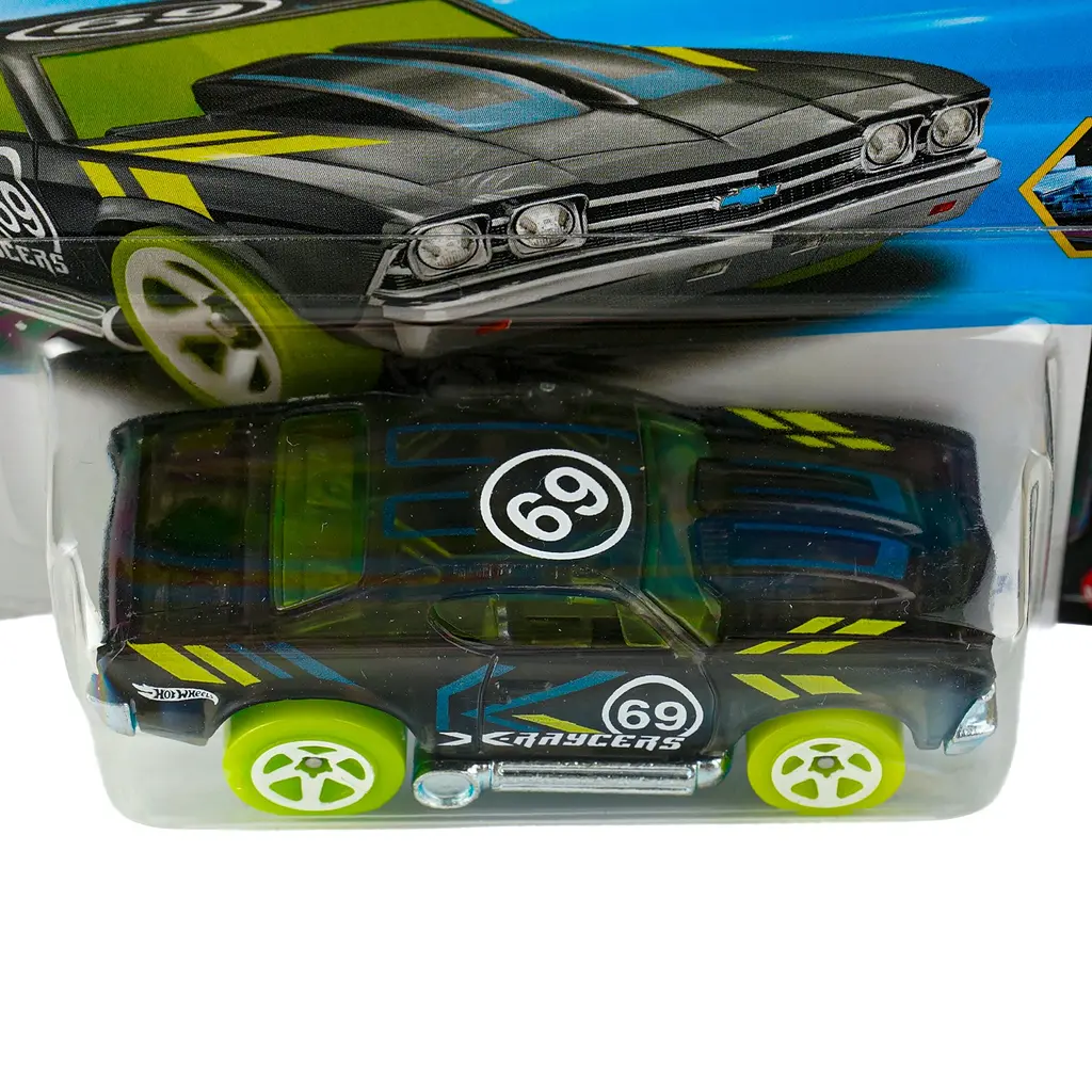 Базовая машинка Hot Wheels X-Raycers '69 Chevelle черная (5785) JJJ23-N521 - фото 2