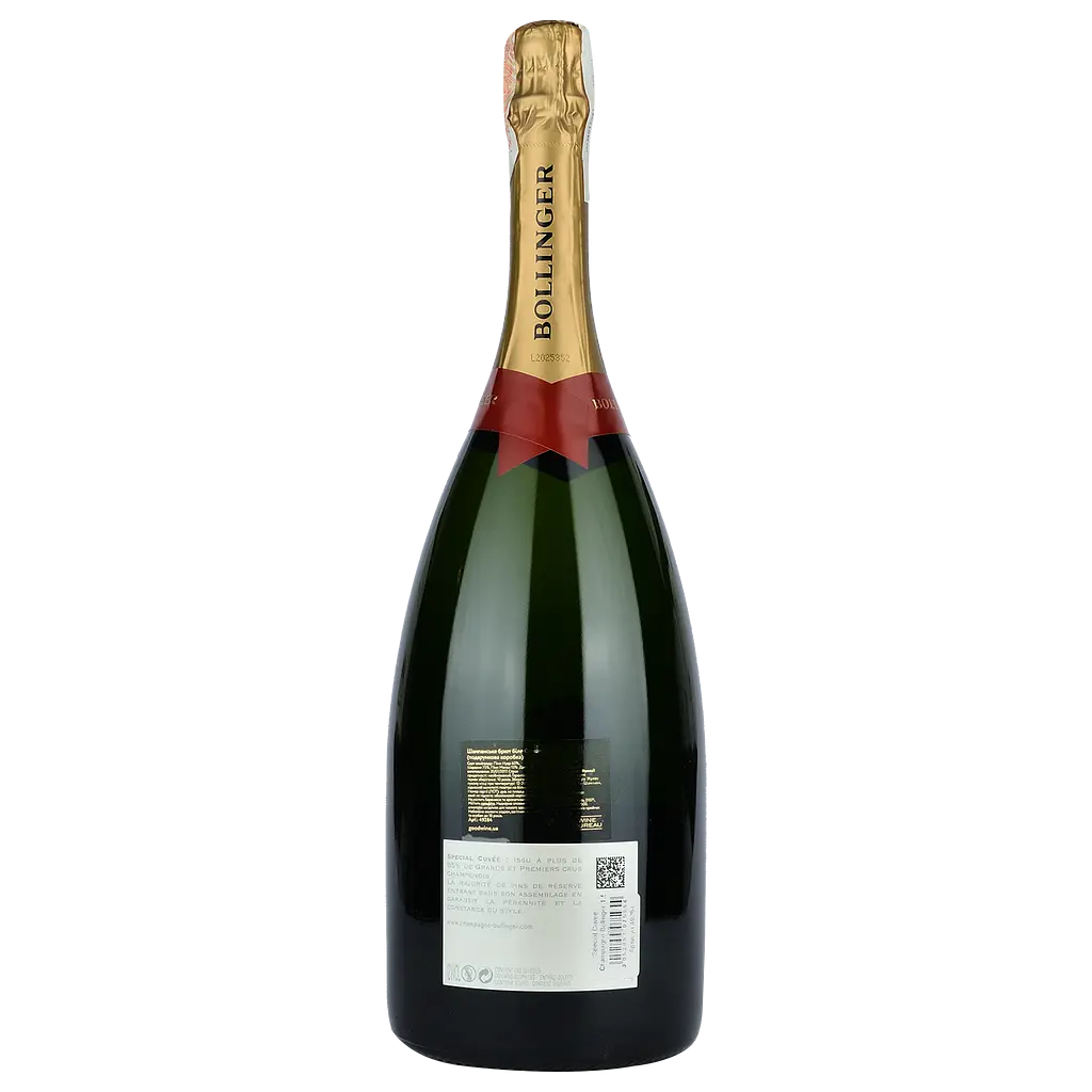 Шампанське Bollinger Special Cuvee Champagne, біле, брют, 1,5 л (49284) - фото 2