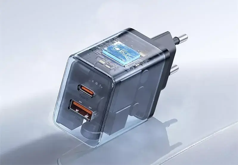 Мережевий зарядний пристрій Baseus Cube Fast Charger USB+Type-C 20 W P10111403113-00 Black - фото 5