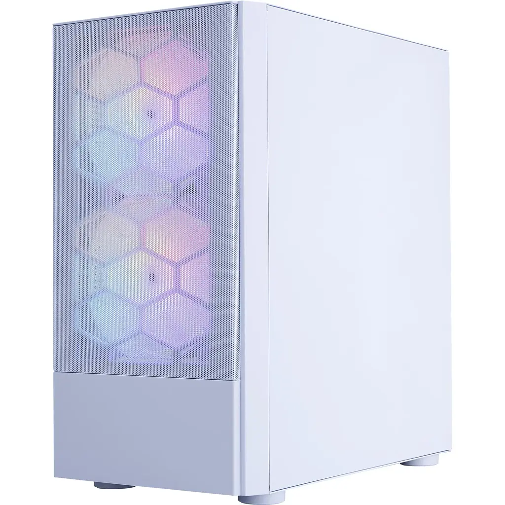 Корпус 1stPlayer X4-M-WH-2F1P-W-1F1-W White без БЖ - фото 8