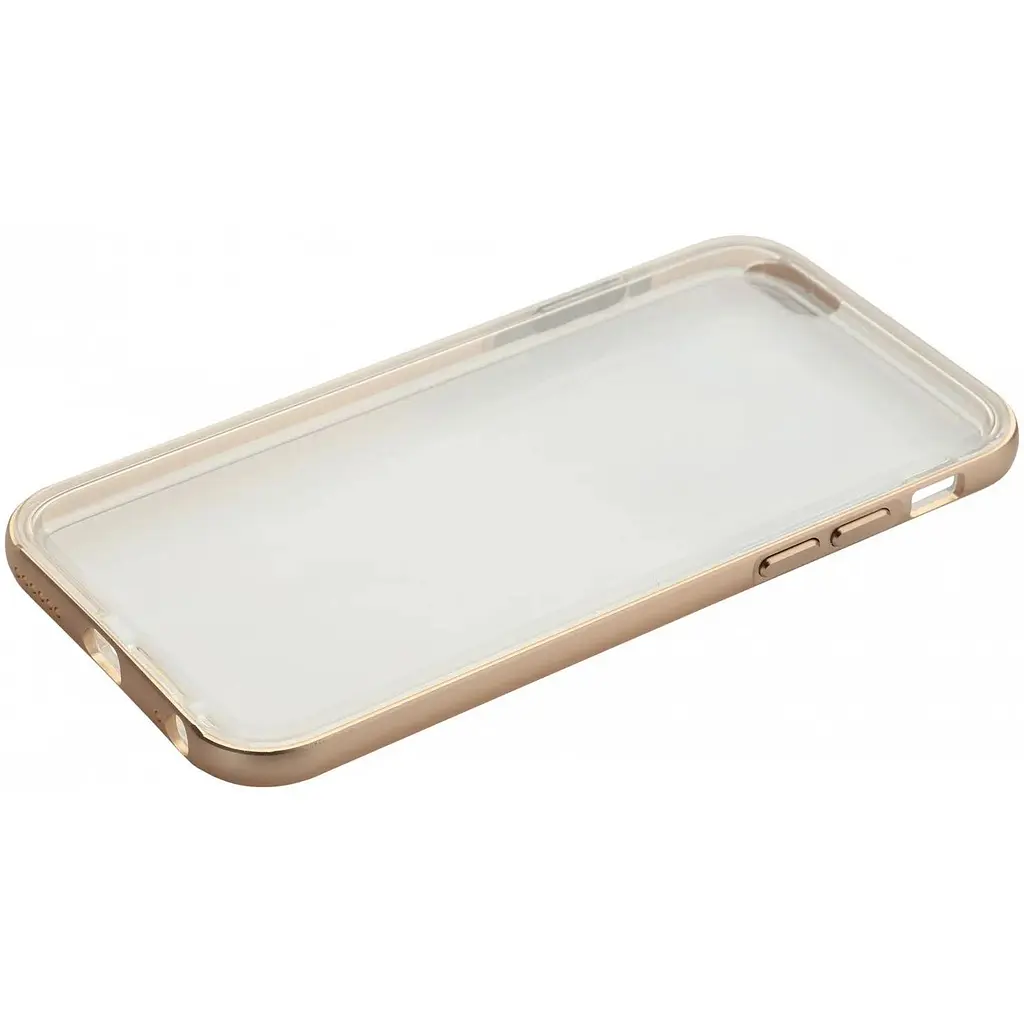Бампер Toto Aluminum +TPU bumper case iPhone 5/5s Gold - фото 3