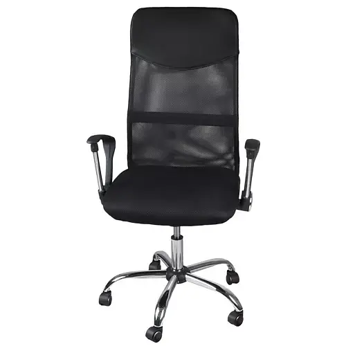 Офісне крісло Malatec MESH 23236 чорное, ергономічне, сетка, TILT - фото 3
