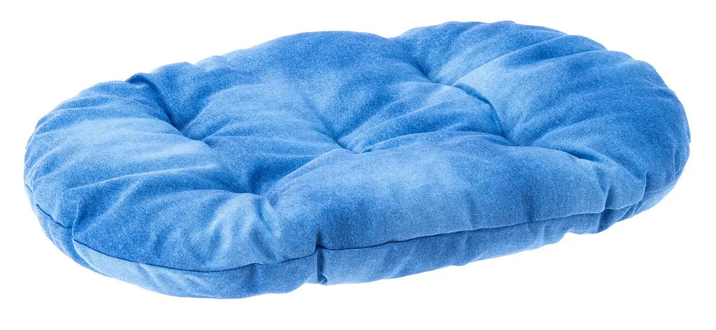 Лежак для собак та котів Ferplast Dandy 80 Jeans синій 80x55x18 см 82944083 - фото 2