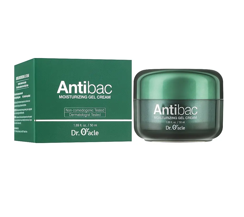 Заспокійливий гель-крем для проблемної шкіри Antibac Moisturizing Gel Cream Dr. Oracle 50 мл - фото 2