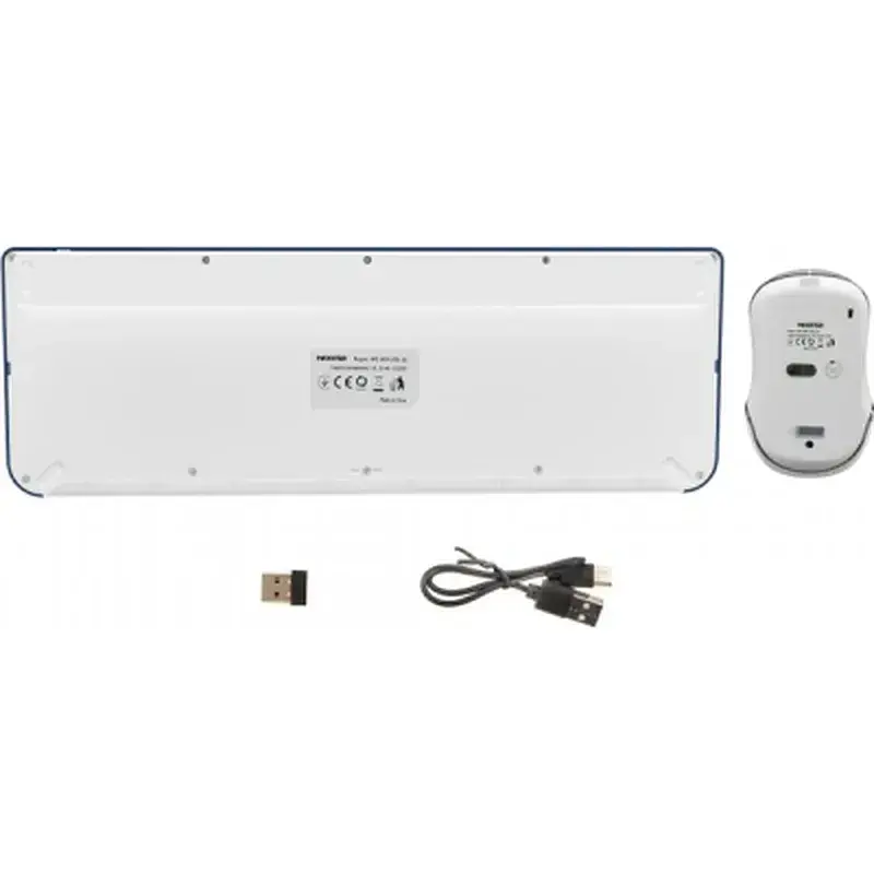 Комплект Maxxter KMS-WCM-01BL-UA Wireless UA Blue (KMS-WCM-01BL-UA) - фото 4