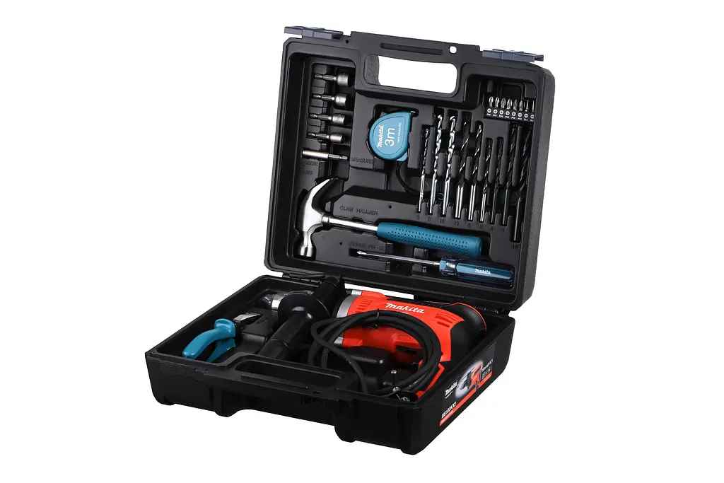 Дрель ударная Makita M8100KX2 710Вт - фото 2
