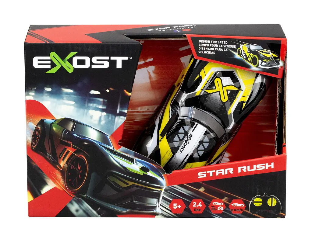 Машина "STAR RUSH", 1:28, РК, 2,4 GHz (ГГц), чорна Silverlit Art.20640 - фото 2
