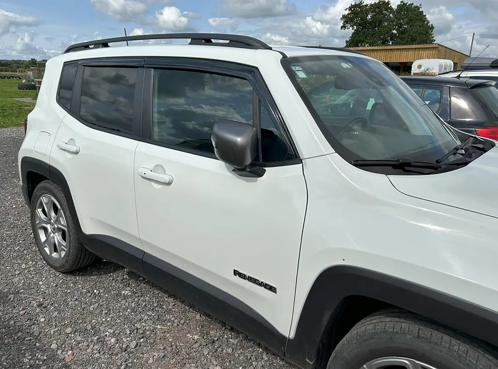 Дефлектори вікон вітровики для Jeep Ranegade 2014- 4 шт (Auto Clover) - фото 2