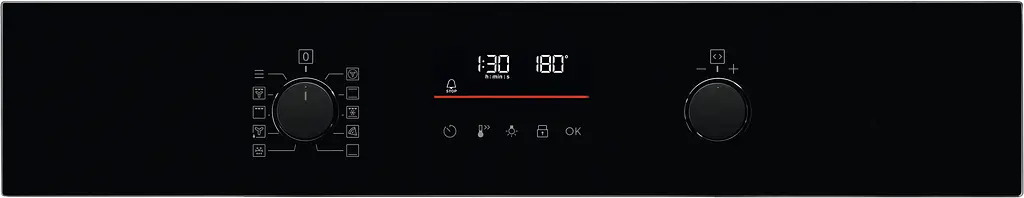 Духова шафа електрична Electrolux 72 л A++ дисплей конвекція піроліз телескопічні напрямні чорний - фото 4