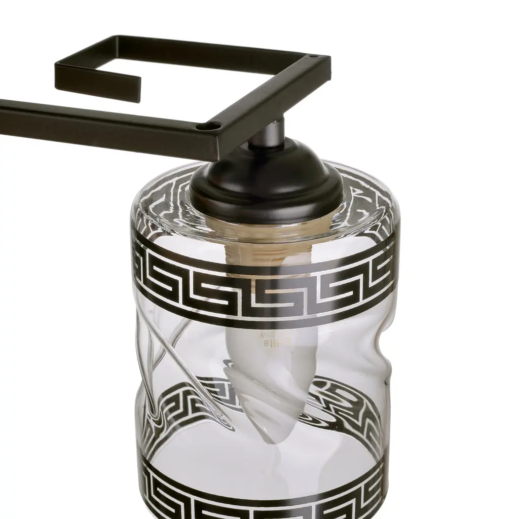 Люстра потолочная Brille E27 40W BK (LK-688C/3) - фото 6