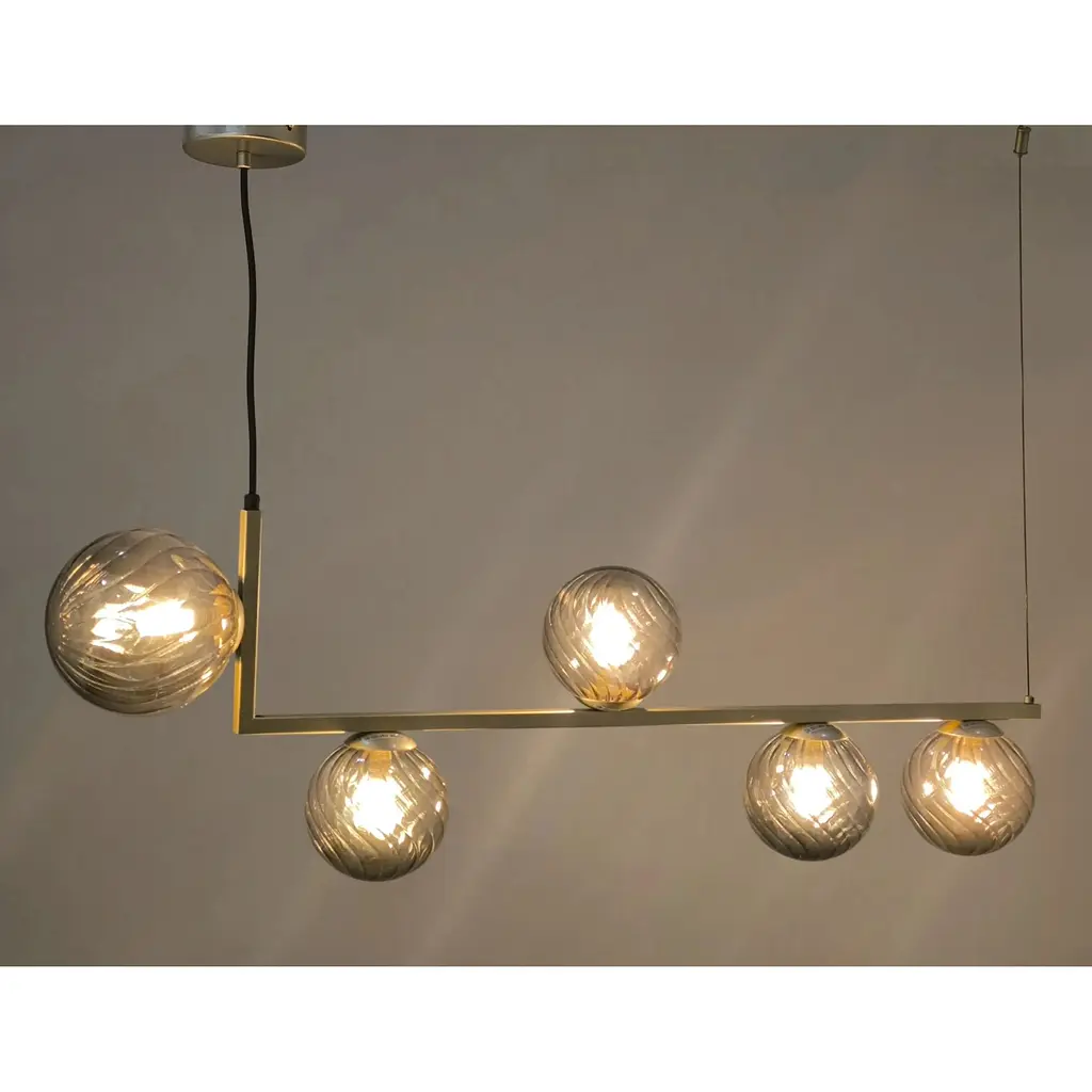 Люстра Brille молекула подвесная BR-01 699S/5 G9 GD - фото 2