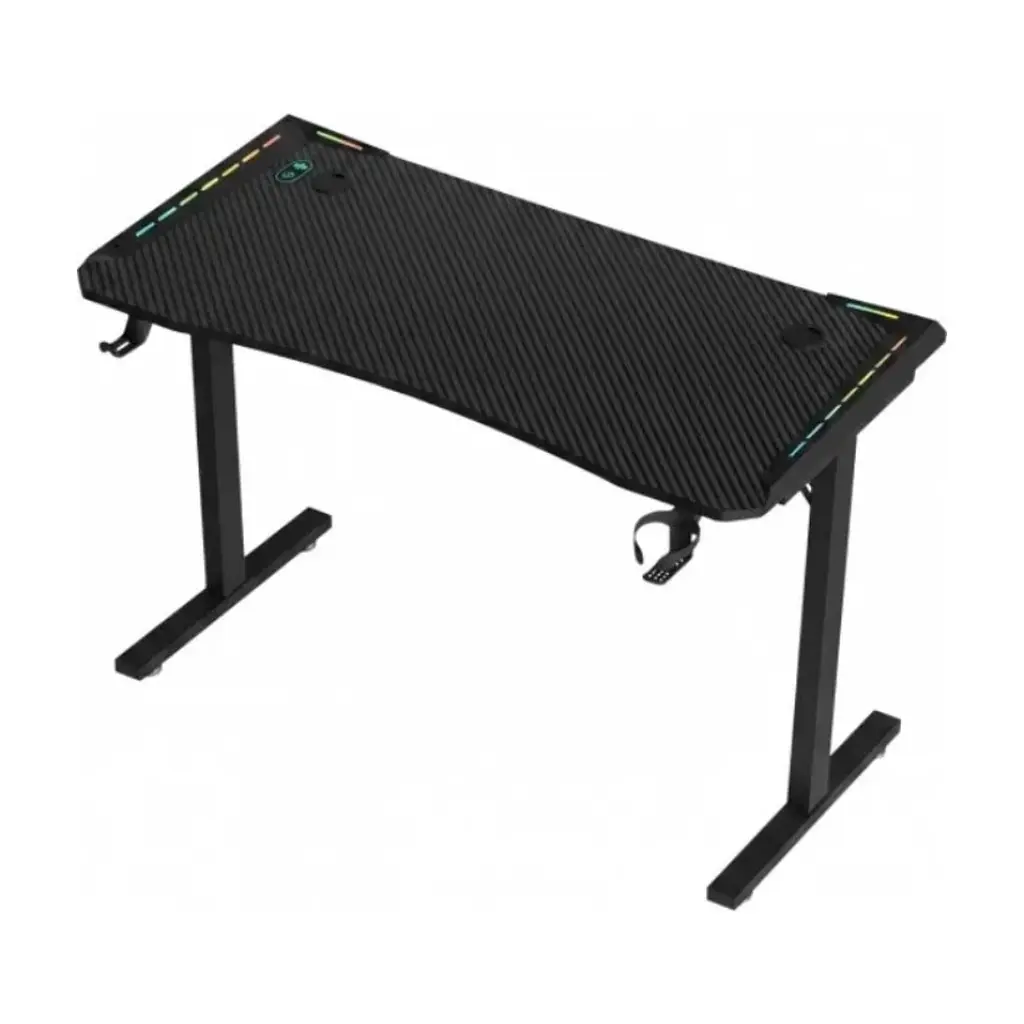 Комп'ютерний стіл GT Racer T-1452 Black (T-1452 (140x60x73) Black)
