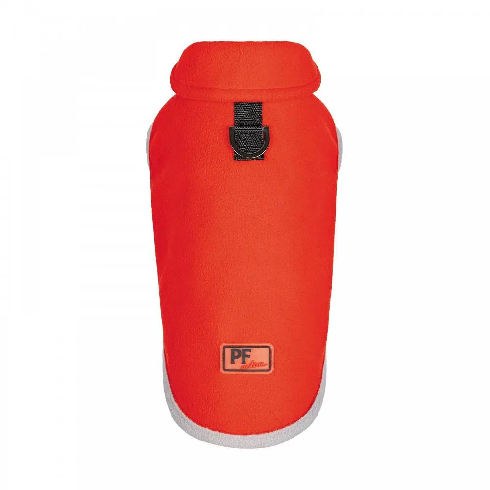 Жилет Pet Fashion Fleecy для собак, розмір M, червоно-сірий - фото 3