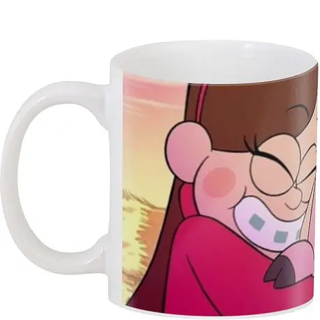 Кухоль GeekLand Gravity Falls Mabel and Waddles GF.02.20 330 мл білий - фото 2