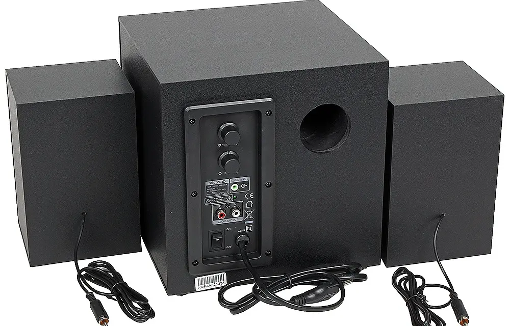 Компьютерная акустика 2.1 Microlab M-110 - фото 7