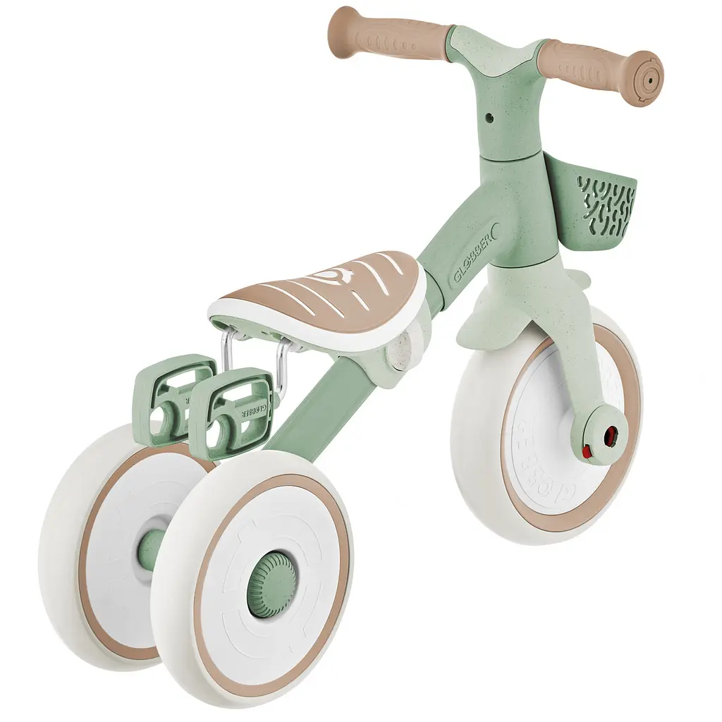 Велосипед детский Globber Learning Trike 2в1 PLUS до 20 кг фисташковый (737-109) - фото 12
