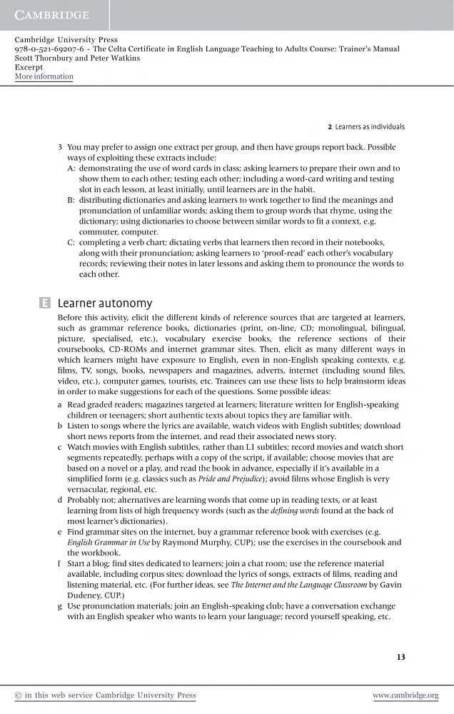 The CELTA Course Trainer's Manual - Скотт Торнбері - фото 8