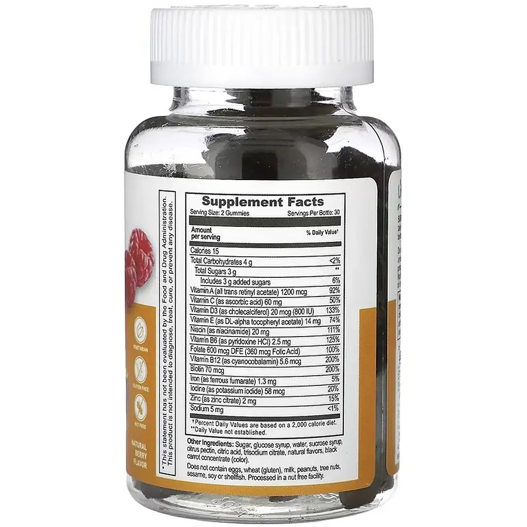 Пренатальний комплекс Lifeable Prenatal Multivitamin Adult 60 жувальних цукерок - фото 2